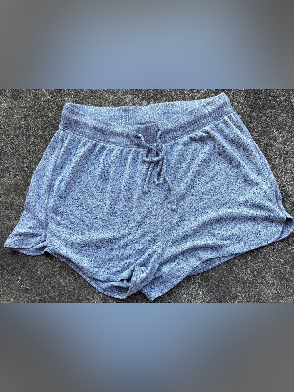 Old Navy Heathered Light grey Lounge Knit Shorts